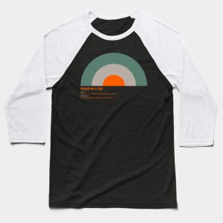 Modernist Target Baseball T-Shirt